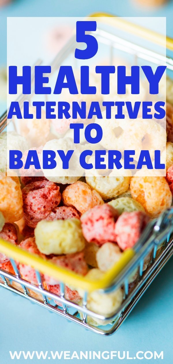 Looking to start solids with your little one? These 5 healthy alternatives to baby cereal can go a long way to make your journey smoother, whether you're doing baby led weaning or traditional weaning.