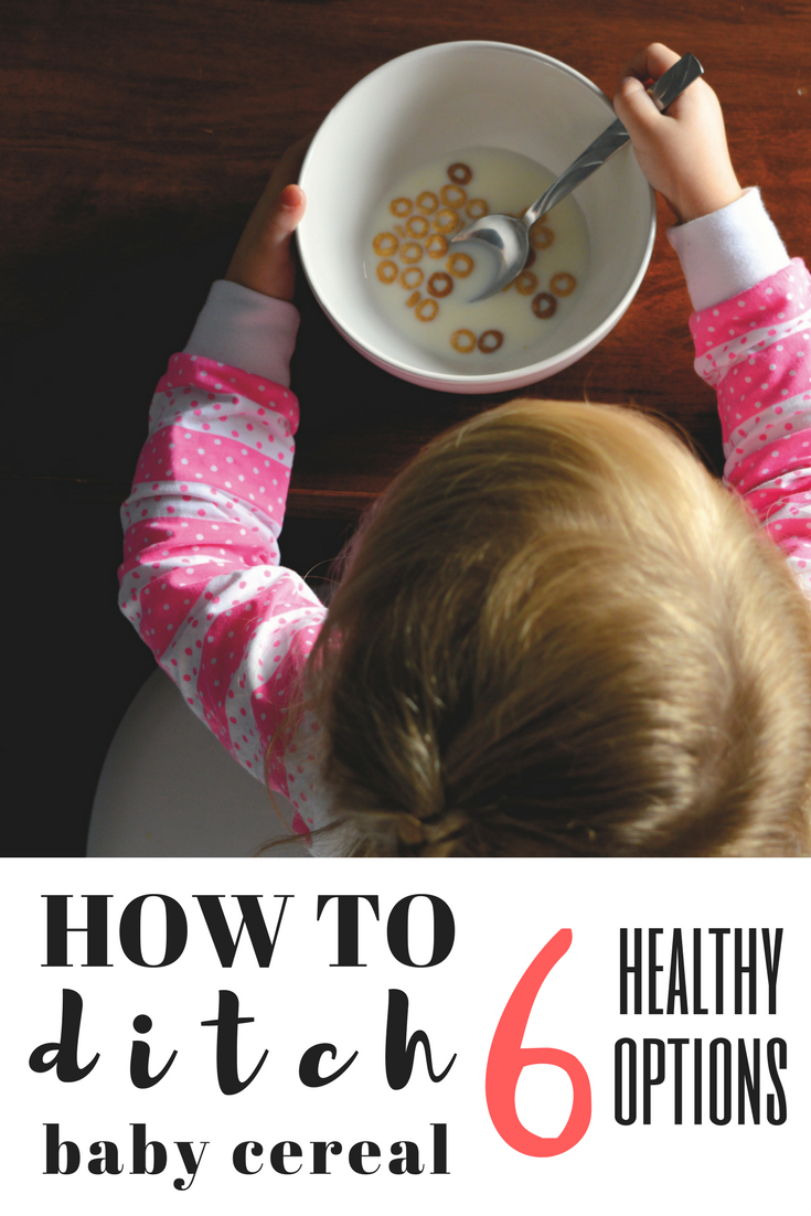 healthy alternatives to baby cereal
