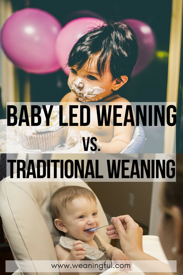 Baby led weaning versus traditional weaning or puree method - starting solids, first foods and finger foods at 6 months means you need to decide which weaning approach best suits your baby.