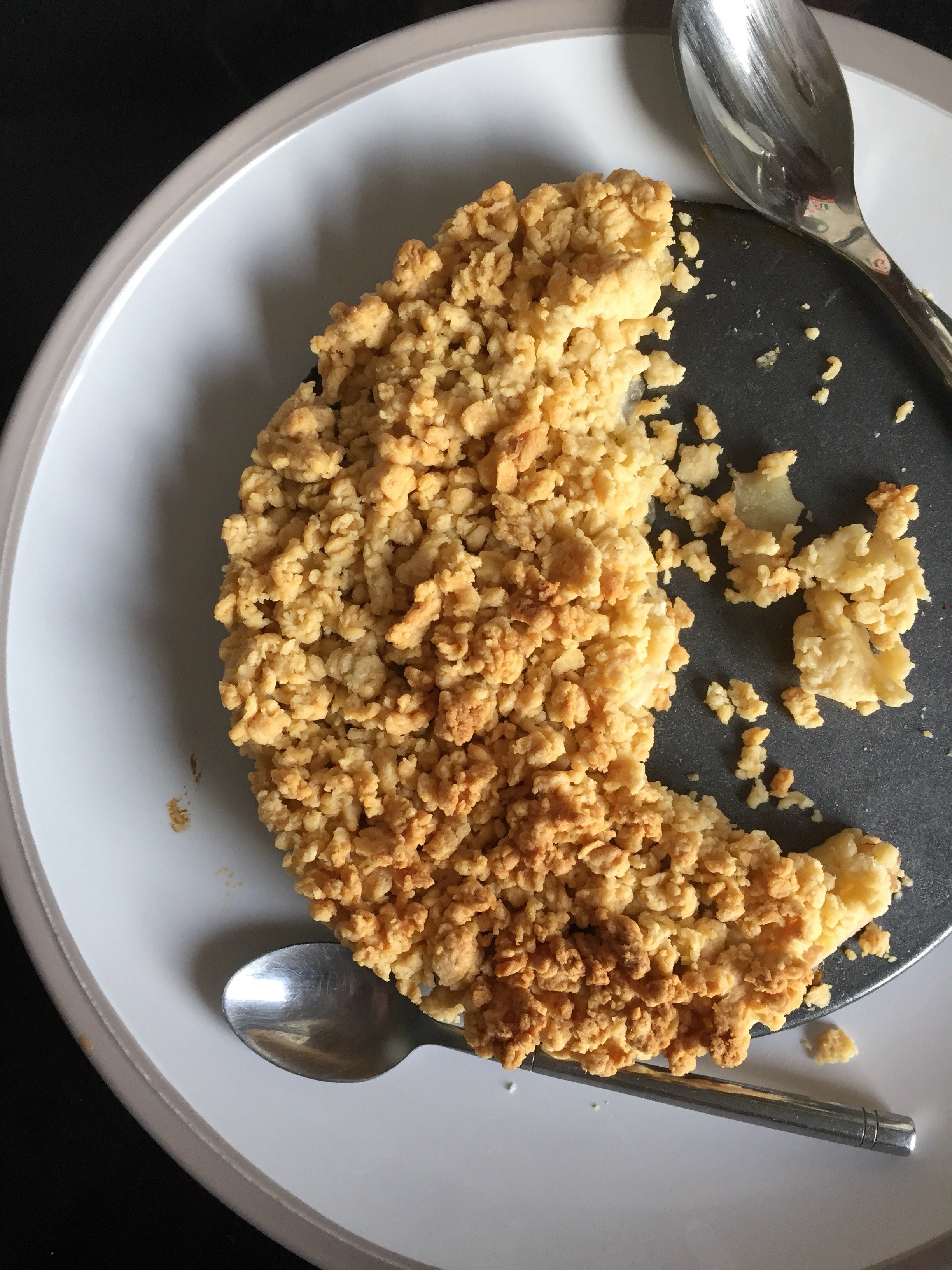 apple pear crumble