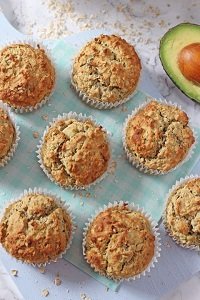 banana avocado and apple muffins baby led weaning breakfast first foods finger foods