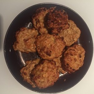 banana peanut butter oat cookies baby led weaning breakfast ideas finger foods first foods