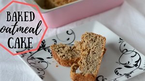 baby led weaning healthy baked oatmeal cake