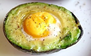 baked avocado eggs baby led weaning breakfast recipe first foods finger foods
