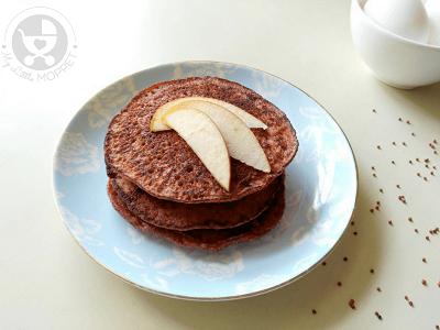 ragi baby led weaning pancakes recipe