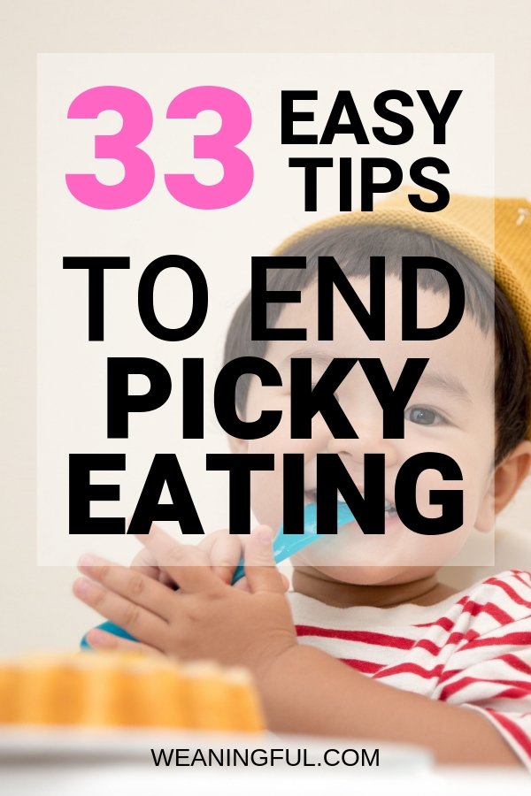 Tired of looking for baby led weaning recipes for picky eaters? Try these tips to end picky eating and help even fussy eaters to enjoy first foods.