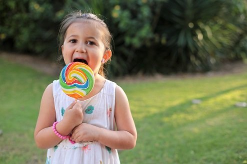 picky eater eating sweets