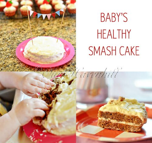 healthy smash cake recipe