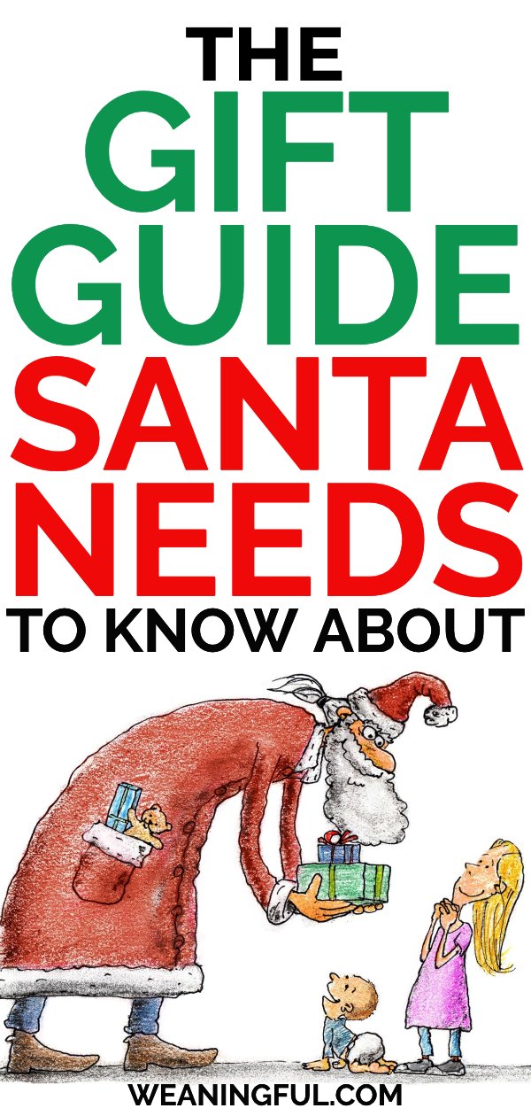Make this Christmas special with a children's gift guide that Santa needs to know about. It's great for foodies and picky eaters alike and brings fun to the table. #christmas #giftguide #foodie #pickyeaters