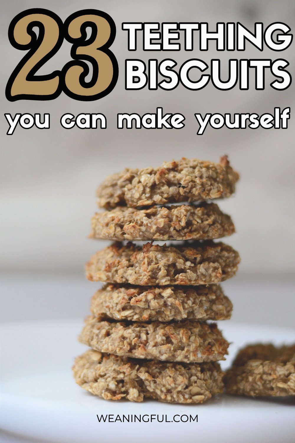 Do you have a 6 month old who is teething and experiencing sore gums? Then these teething biscuits recipes will help with soothing their gums, while also being great finger food to practice starting solids.