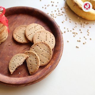 jowar/sorghum flour teething biscuits