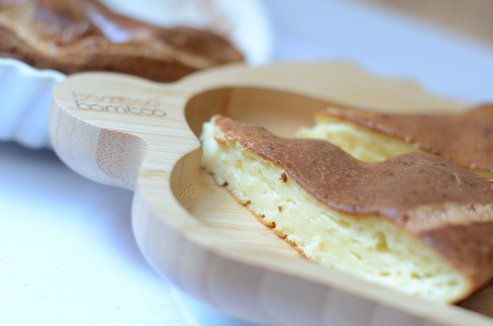 section of the yogurt cake suitable from 6 months and up
